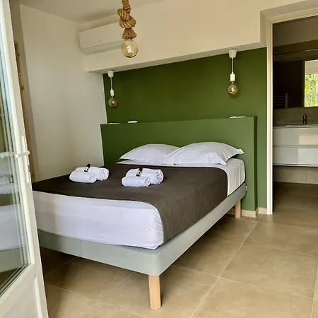 Апартаменты Mare E Machja Avec Piscine Et Vue Сари-Соленцара